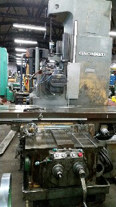 X=50", Y=18", Z=36" CINCINNATI VERCIPOWER ... HORIZONTAL MILL